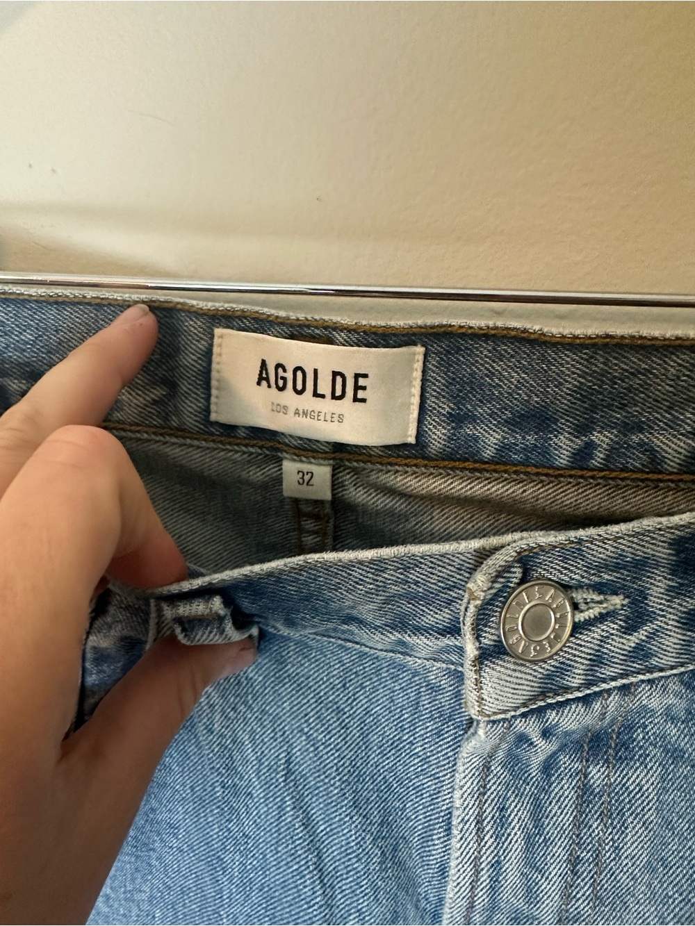 NWOT Agolde Stovepipe jeans 32 - Picture 4 of 5